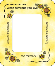 Memory Magnetic Photo Frame