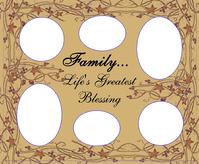 Family life's greatest blessing collage, family lifes greatest blessing magnetic frame, framily lifes greatest blessing magnetic photo collage, collage, magnetic collage, fridge collage, fridge frames, magnetic fridge frames, magnet frames, magnets, frames with magnets, frames, magnetic photo frames, magnet frames, magnetic frames