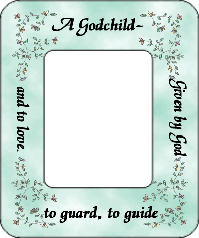 Godchild Magnetic Photo Frame