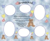 Grandchild Collage Magnetic Photo Frame