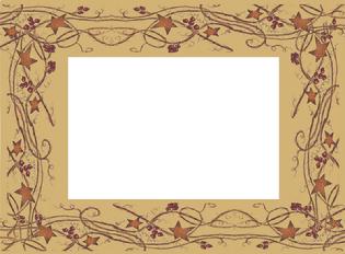 Tan Rust Star Ivy