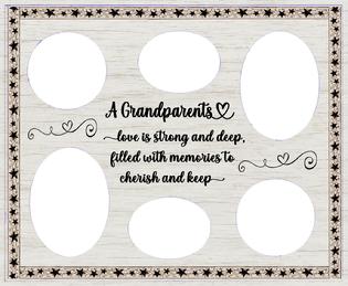 A Grandparents Love collage