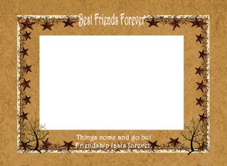 Best Friends Forever Fridge frames Magnetic Fridge frames frames for the fridge